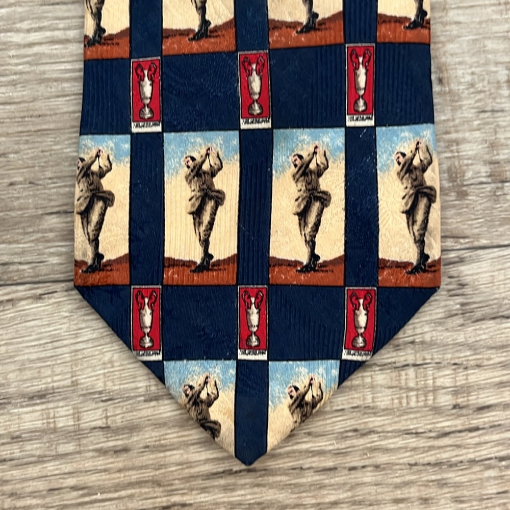 Robert Talbott Parisian Men’s Silk Tie Golfers Plaid